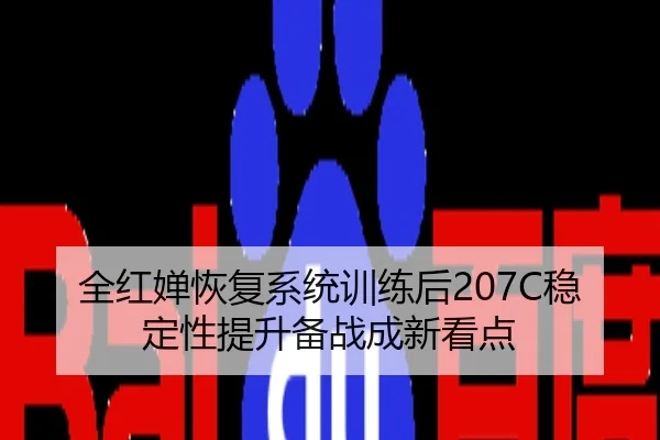 全红婵恢复系统训练后207C稳定性提升备战成新看点